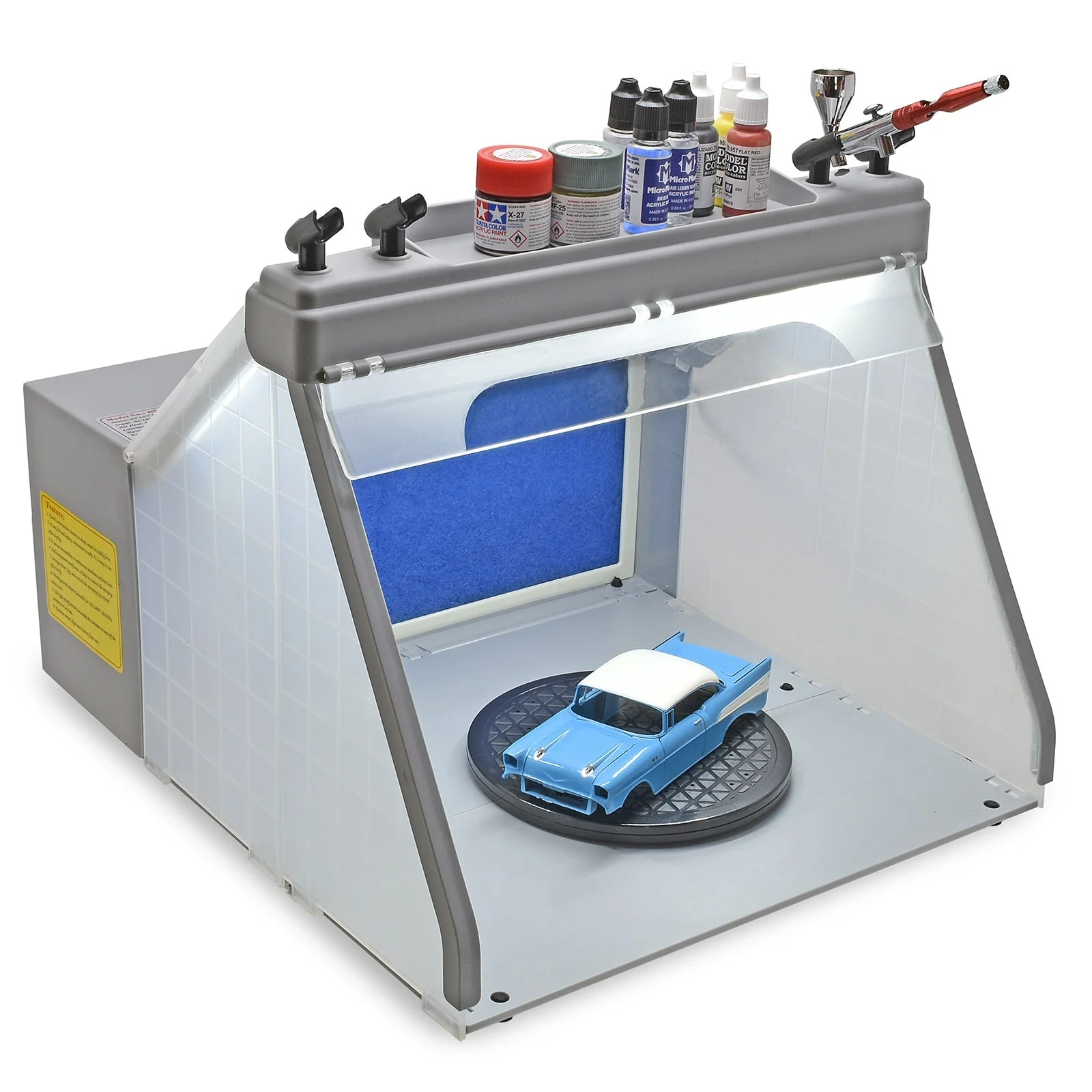 Micro-Mark Deluxe Edition Portable Fold-Up Spray Booth - Image 4