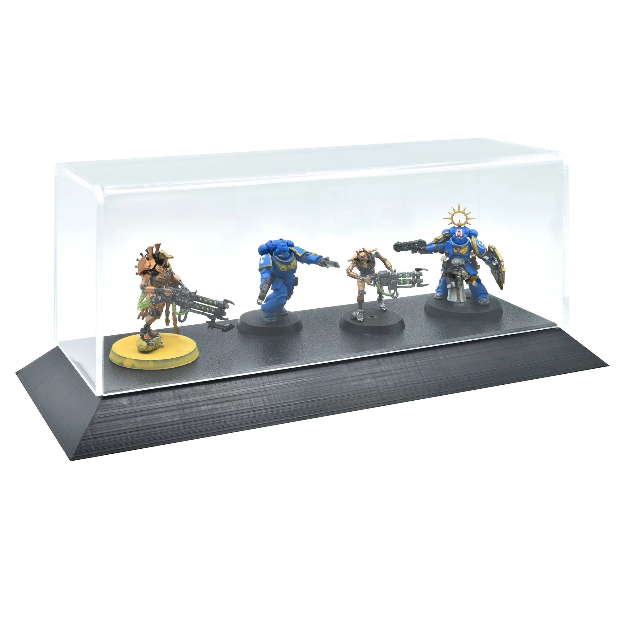 Micro-Mark® 9" Premium Display Case with Matte Black Base - Image 4