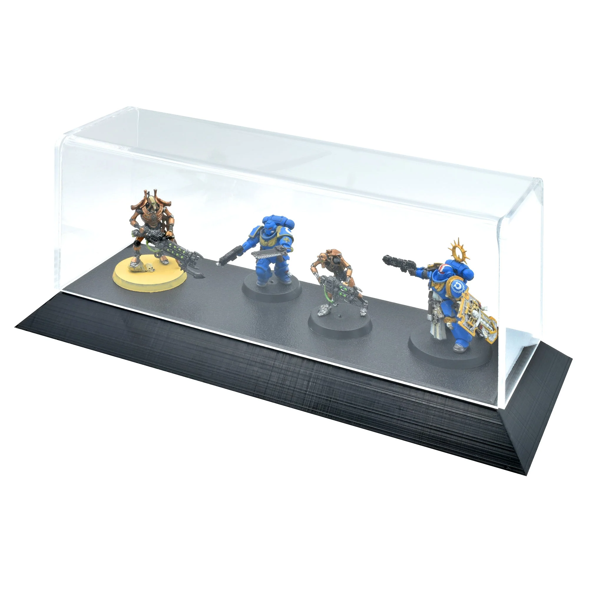 Micro-Mark® 9" Premium Display Case with Matte Black Base - Image 5