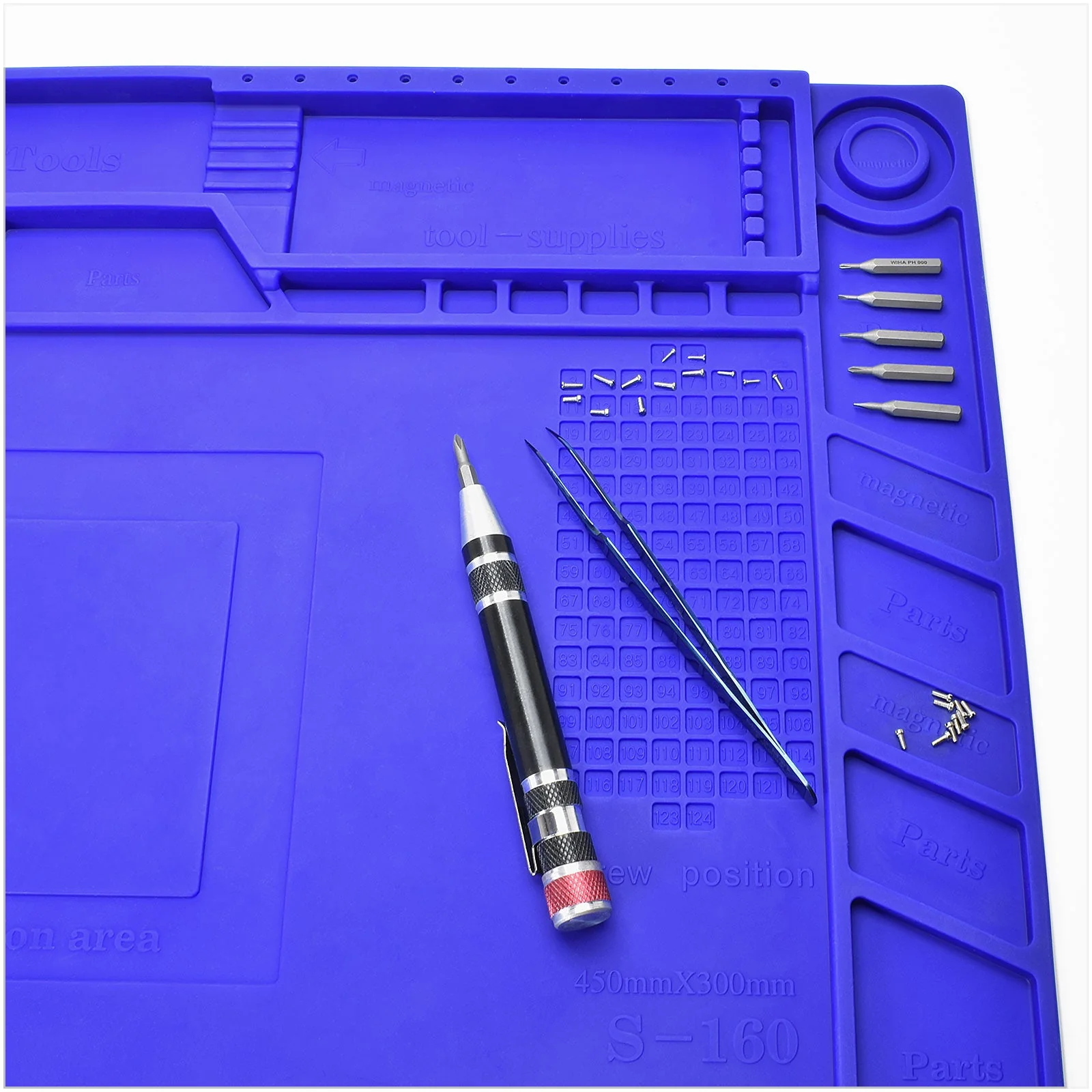 Micro-Mark Magnetic Silicone Work Mat - Image 8
