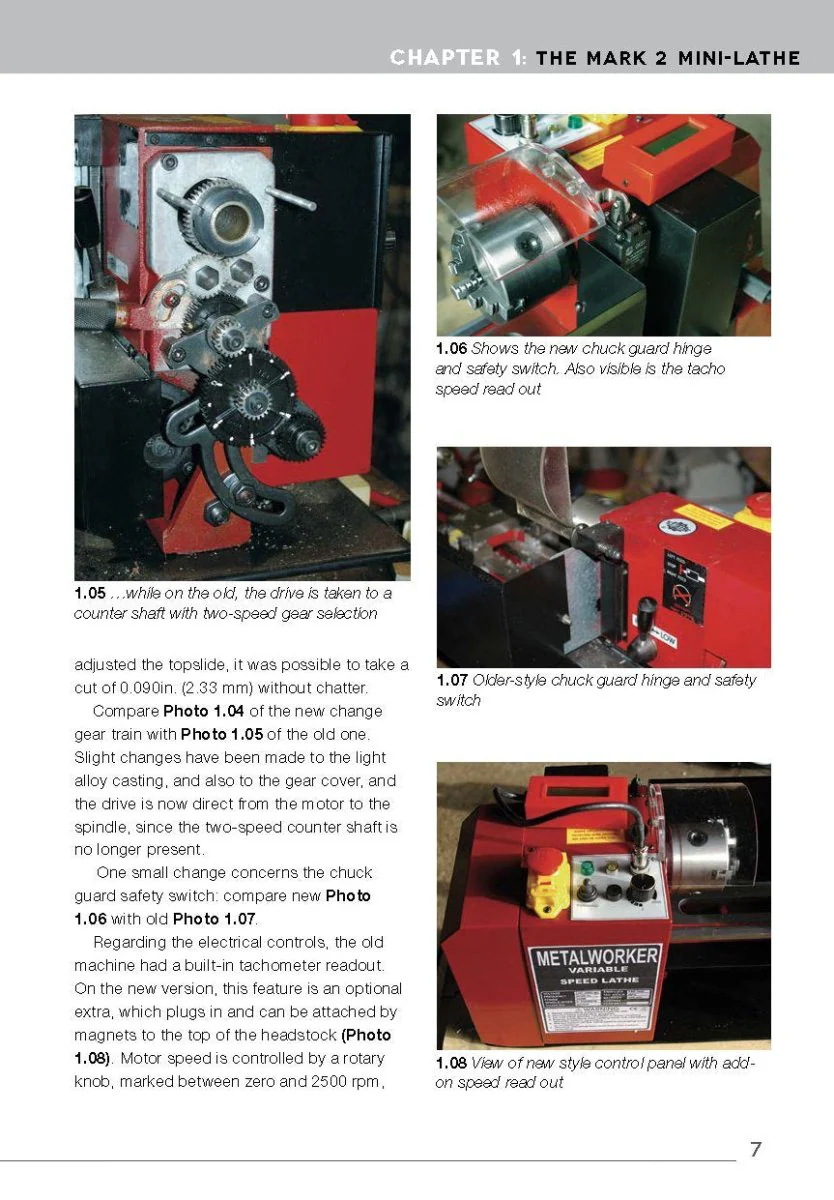 Mini-Lathe Tools and Projects for Home Machinists Book, by David Fenner - Image 3