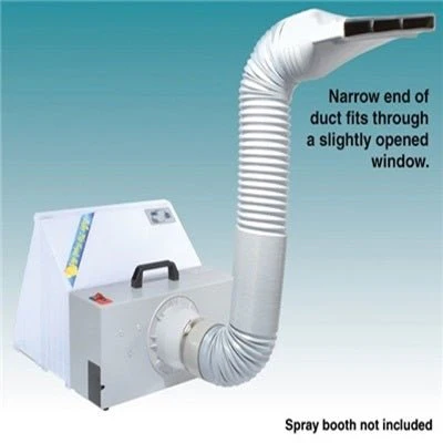 Exhaust Duct with Window Vent for Micro-Mark Spray Booths - Image 3