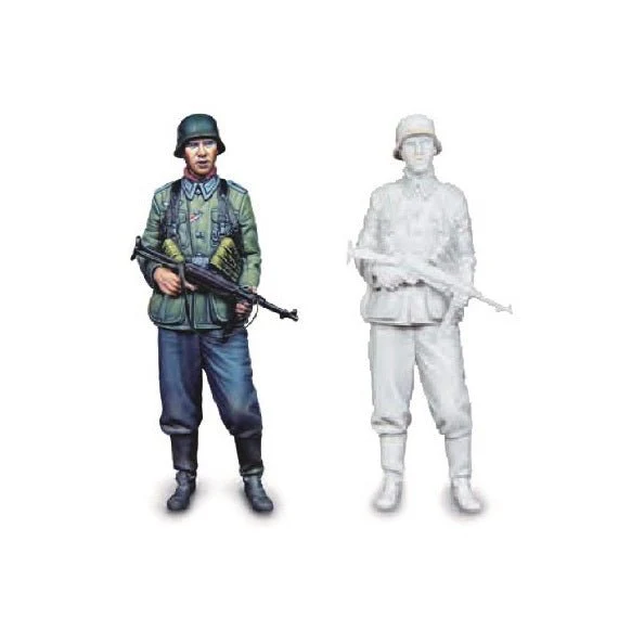 Wehrmacht Unteroffizier Early War Figure Color Series by Acrylicos Vallejo - Image 3